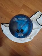 Bowlingbal 6kg met beschermhoes en trolley, Sport en Fitness, Bowlen, Ophalen, Zo goed als nieuw