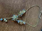 bloemetjes ketting, Ophalen, Zo goed als nieuw, Blauw