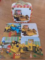 Janod Construction 4-puzzelkoffer in uitstekende staat, Ophalen of Verzenden, Zo goed als nieuw, 2 tot 4 jaar