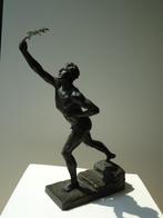 ca 1900 Carl Max KRUSE 'NENIKHKAMEN' Bronze olympique Berlin, Enlèvement