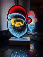 Kerstman 3D led met timer verlichting, Enlèvement ou Envoi, Neuf