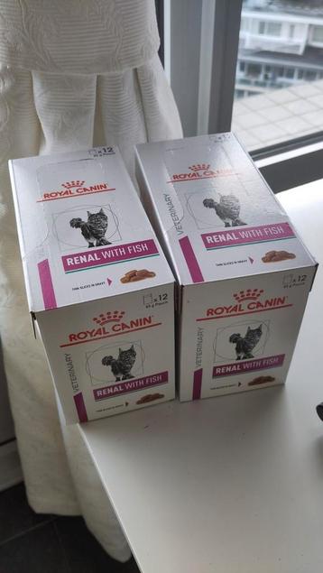 Kat: Royal Canin Renal with fish (2*12) beschikbaar voor biedingen