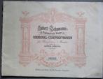Oude piano partituur Robert Schumann, Musique & Instruments, Partitions, Piano, Utilisé, Enlèvement ou Envoi