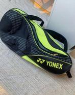 Grand sac badminton YONEX jaune et noir 3 poches, Sports & Fitness, Enlèvement ou Envoi, Comme neuf, Sac
