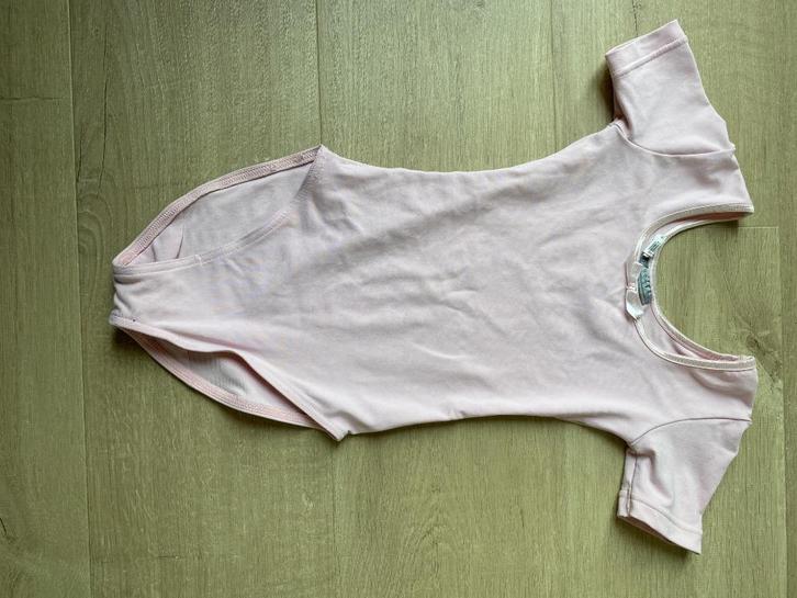 Domyos Roze maillot met korte mouwen voor 8 jaar, Kinderen en Baby's, Kinderkleding | Maat 128, Gebruikt, Meisje, Ophalen of Verzenden