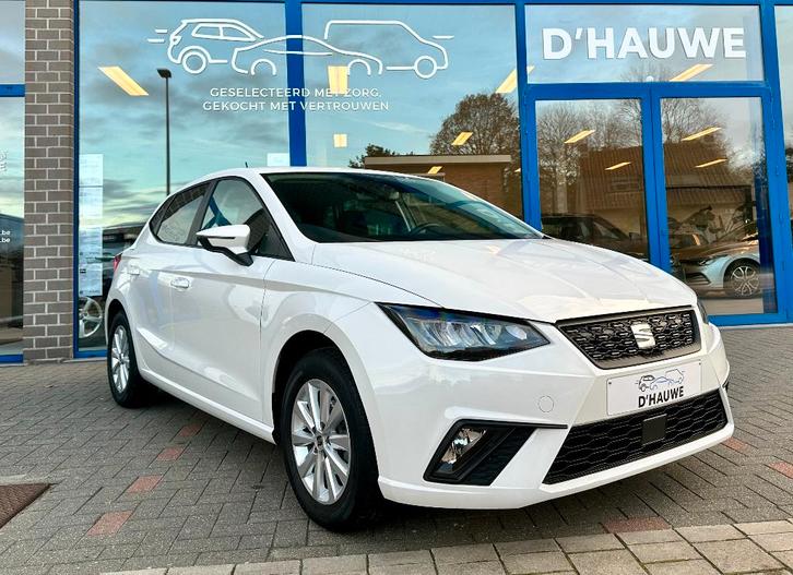 Seat Ibiza 1.0 TSI Style *Apple carplay*LED*Parkeerhulp*USB*, Auto's, Seat, Bedrijf, Te koop, Ibiza, ABS, Airbags, Airconditioning