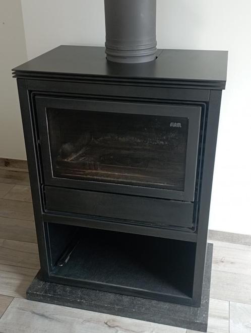 Flam kachel, Doe-het-zelf en Bouw, Verwarming en Radiatoren, Gebruikt, Kachel, Ophalen
