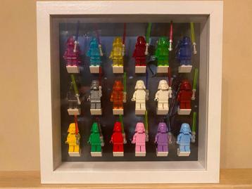 LEGO 100% ORIGINAL - 18 X DARK VADOR EN CADRE DARK VADOR ! beschikbaar voor biedingen