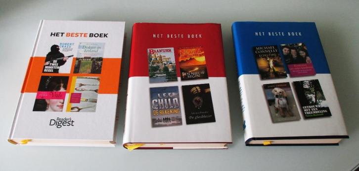 3 boeken x 4 verhalen. "Het Beste boek" Reader's Digest, Boeken, Romans, Nieuw, Nederland, Ophalen of Verzenden