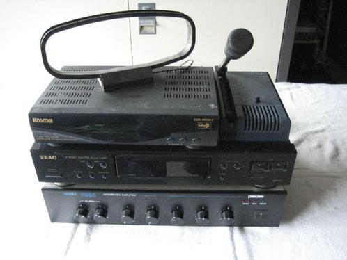 Paso 3000 amplifer omroepinstallatie / tuner met profi micro, Audio, Tv en Foto, Versterkers en Ontvangers, Zo goed als nieuw