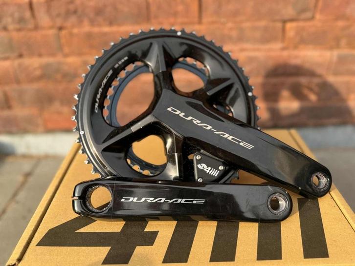 4IIII dubbelzijde powermeter DURA ACE, Fietsen en Brommers, Fietsonderdelen, Zo goed als nieuw, Racefiets, Crankstel of Pedalen