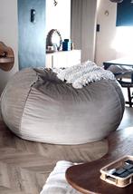 Pouf VETSAK - The jumbo beanbag, Huis en Inrichting, Zitzakken, Ophalen, Zo goed als nieuw, Beige, Zitzak