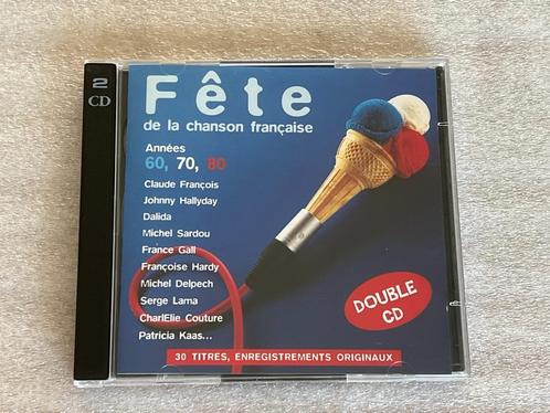 Fête de la Chanson Française - Double CD - 1960, 1970, 1980, CD & DVD, CD | Francophone, Comme neuf, Enlèvement ou Envoi