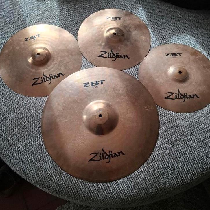 Zildjian zbt complete cymbalen set voor uw drumstel in zgst, Muziek en Instrumenten, Instrumenten | Toebehoren, Zo goed als nieuw