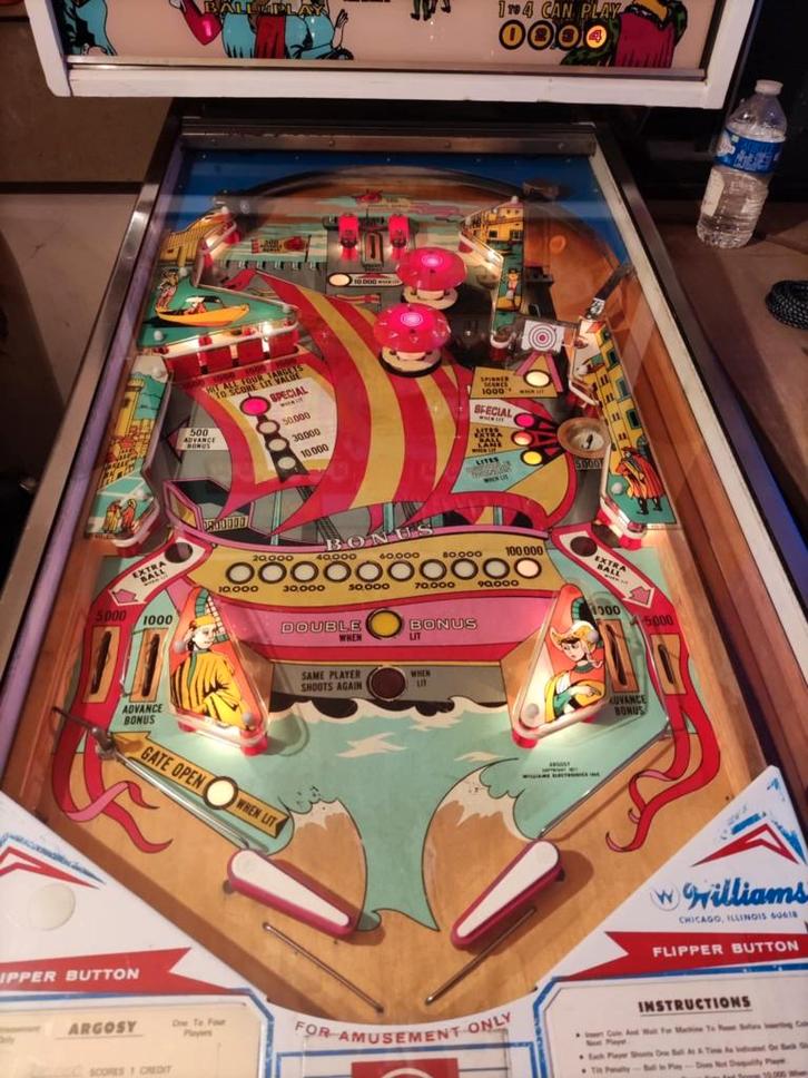 Flipper flipperkast EM williams jeux de café bistrot, Collections, Machines | Flipper (jeu), Williams, Enlèvement