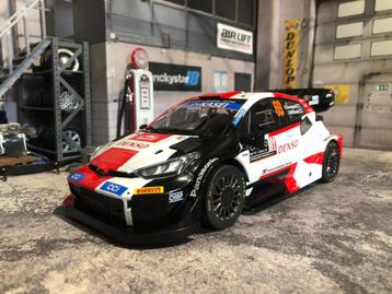 1:18 Toyota GR Yaris rallye 2023 - neuve dans sa boîte 