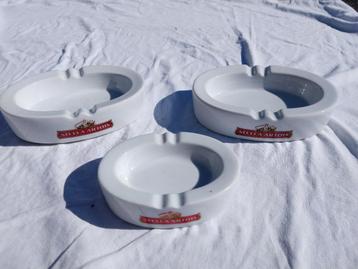 Lots de 3 cendriers Stella Artois  - parfait état beschikbaar voor biedingen