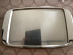 Inox schotel 18/10 of serveerschotel. Binnenrand 41X27 cm., Ophalen of Verzenden