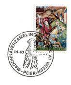 België : 14-10-1967 : Geïllustreerde stempel #@PEER @#, Met envelop, Frankeerzegel, Ophalen of Verzenden, Gestempeld