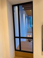 Houten schuifdeur - steellook, Enlèvement, Porte coulissante, Comme neuf, Verre