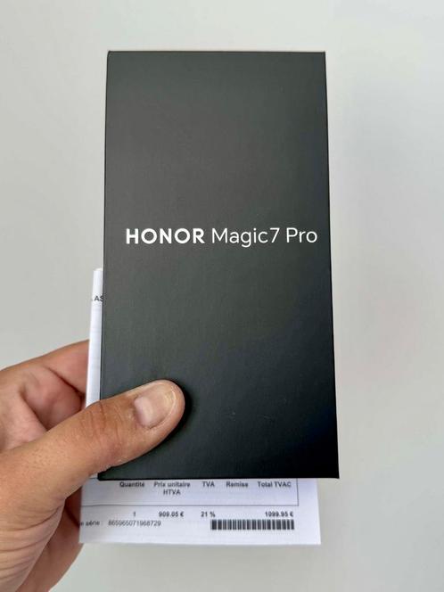 Honor Magic 7 Pro 512 GB NIEUW/VERZEGELD met factuur!, Telecommunicatie, Mobiele telefoons | Huawei, Nieuw, Zonder simlock, Touchscreen
