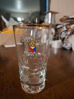 Exki Pils Br Imperial 3 glas, Verzamelen, Verzenden, Gebruikt, Glas of Glazen, Overige merken