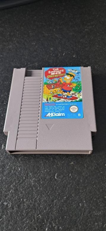 Nintendo NES The Simpsons Bart vs. The Space Mutants beschikbaar voor biedingen