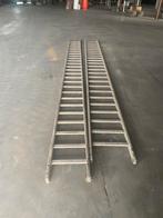 Houten lader, Ophalen, Gebruikt, Ladder