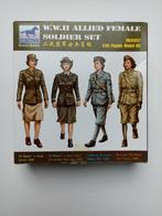 Bronco CB35037 WWII Allied Female Soldier Set, Hobby en Vrije tijd, Ophalen of Verzenden, Gebruikt