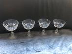 Lot de 4 coupes Cristal d’Arques, Enlèvement, Utilisé, Autres matériaux, Autres types