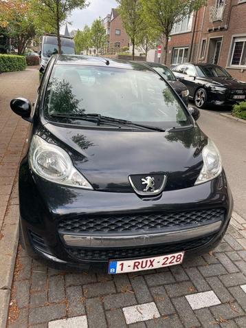 peugeot 107, Autos, Achat, 3 places, Noir, Particulier