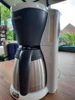 Koffiezetapparaat Philips met thermos, 10 kopjes of meer, Gebruikt, Ophalen of Verzenden, Gemalen koffie
