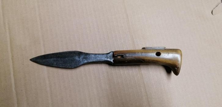 Poignard Africain corne et acier, Antiquités & Art, Antiquités | Couverts, Envoi