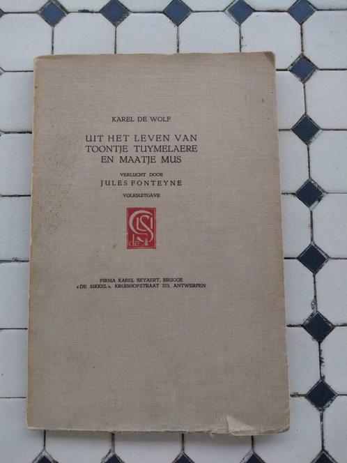 Uit het Leven van Toontje Tuymelaere en Maatje Mus, Verzamelen, Overige Verzamelen, Ophalen of Verzenden