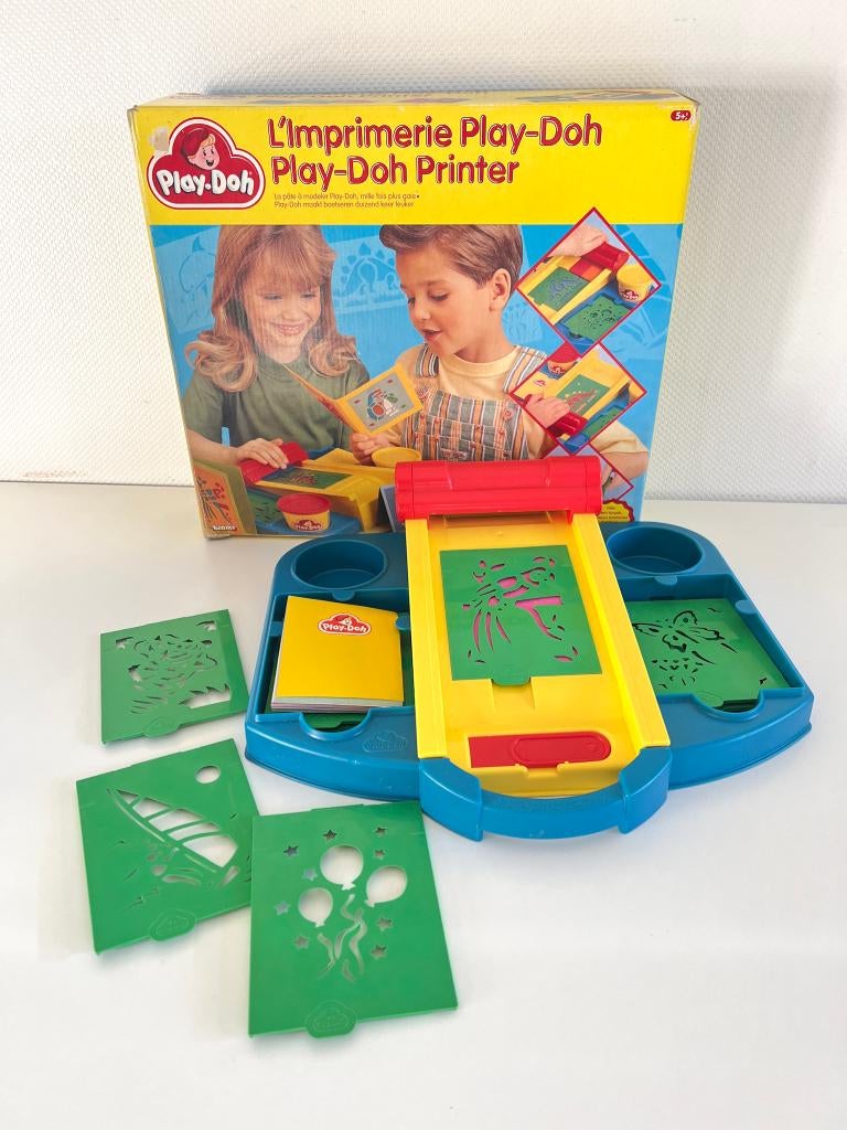 Imprimerie Play-Doh - Tonka Kenner 1994, Enfants & Bébés, Jouets | Éducatifs & Créatifs, Utilisé, Bricolage, Découverte, Enlèvement ou Envoi