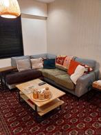 Siège d'angle 200x230 cm tissu gris, Enlèvement, Tissus