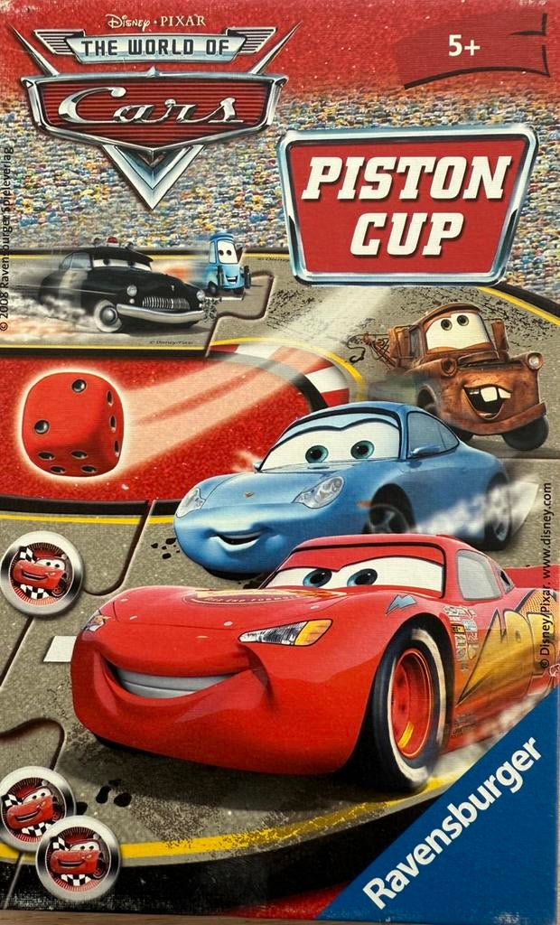 Cars gezelschapsspel, Ophalen of Verzenden, Zo goed als nieuw, Ravensburger