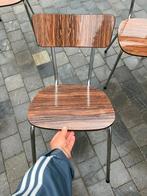 Set van 4 Formica stoelen, Ophalen