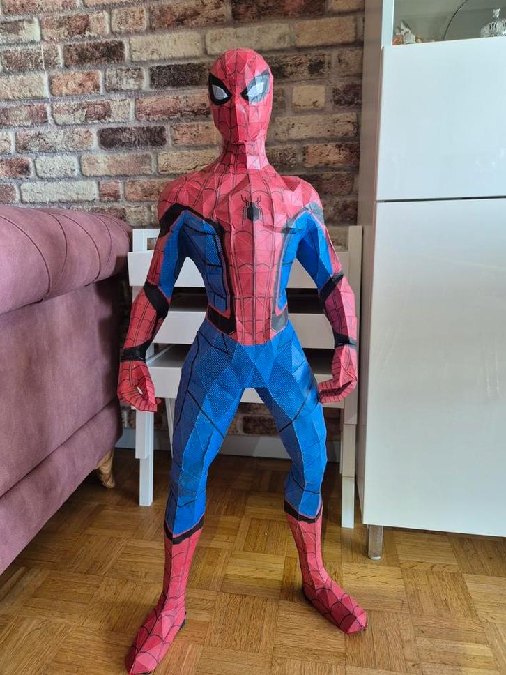Papercraft Spiderman figuren van 96 cm beschikbaar, Kinderen en Baby's, Speelgoed | Actiefiguren, Nieuw, Ophalen of Verzenden