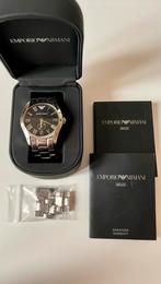 Herenhorloge Armani, Handtassen en Accessoires, Ophalen, Gebruikt, Polshorloge, Overige merken