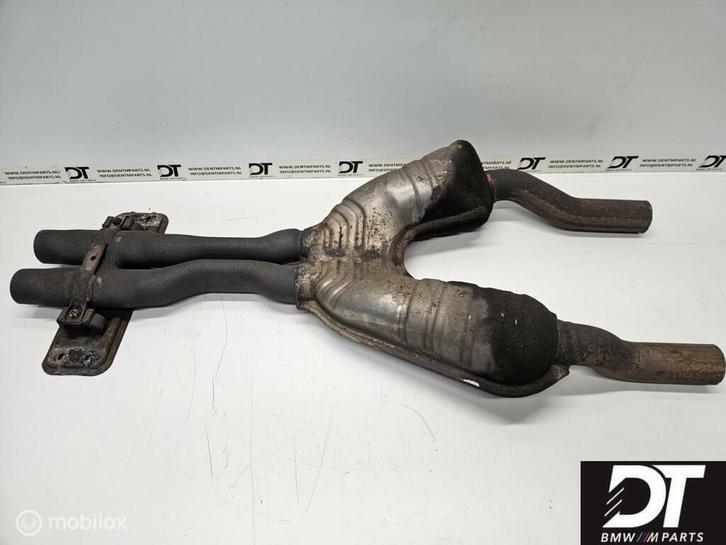 Uitlaat middendemper BMW E39 M5 S62 S62B50 18101406814, Auto-onderdelen, Uitlaatsystemen, BMW, Gebruikt, Ophalen of Verzenden