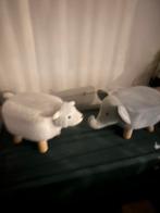 Olifant en schaap samen bankje voor kids samen20 €, Ophalen, Zo goed als nieuw