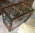 Artisanaal rustieke vogelkooi all in met kweekblok, Ophalen, Zo goed als nieuw, Overige materialen, Vogelkooi