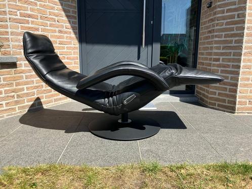 Recente Jori Yoga relax Medi Mono-move, Zwart leder, Huis en Inrichting, Zetels | Voetbanken en poefs, Ophalen of Verzenden