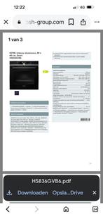 Nieuwe  stoomoven-oven te koop. Toonzaalmodel 50% korting, Ophalen, Zo goed als nieuw, Oven