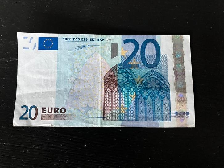 €20,- Duisenberg - Ierland (T) - H002, Postzegels en Munten, Bankbiljetten | Europa | Eurobiljetten, Los biljet, Ierland, 20 euro