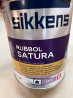 Sikkens Rubbol satura lichtgrijze lak 1liter, Doe-het-zelf en Bouw, Nieuw, Ophalen of Verzenden, Lak, Grijs