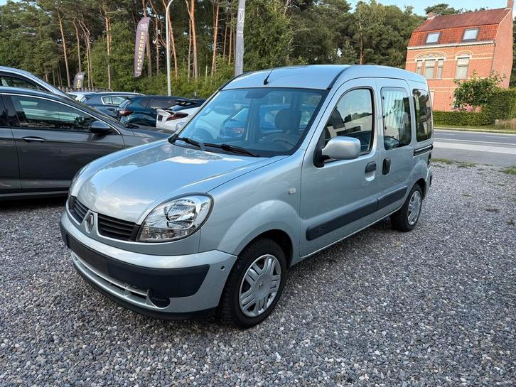 Renault Kangoo 1.2B EURO4 '05 + 12M GARANTIE, Auto's, Renault, Bedrijf, Te koop, Kangoo, ABS, Airbags, Airconditioning, Centrale vergrendeling