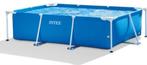 Intex zwembad rechthoekig, Ophalen, Gebruikt, 200 tot 300 cm, 80 tot 120 cm