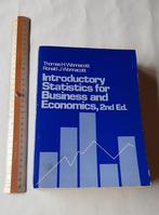 Statistiques introductives pour les affaires et l'économie, Livres, Livres d'étude & Cours, Comme neuf, Enlèvement ou Envoi, Enseignement supérieur